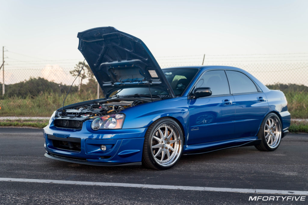 2005 Subaru Impreza WRX World Rally Blue