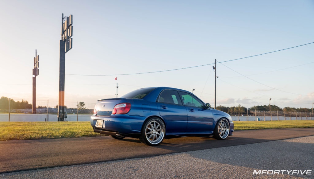 2005 Subaru Impreza WRX World Rally Blue