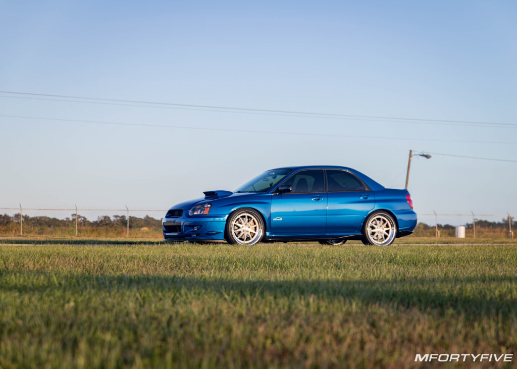 2005 Subaru Impreza WRX World Rally Blue