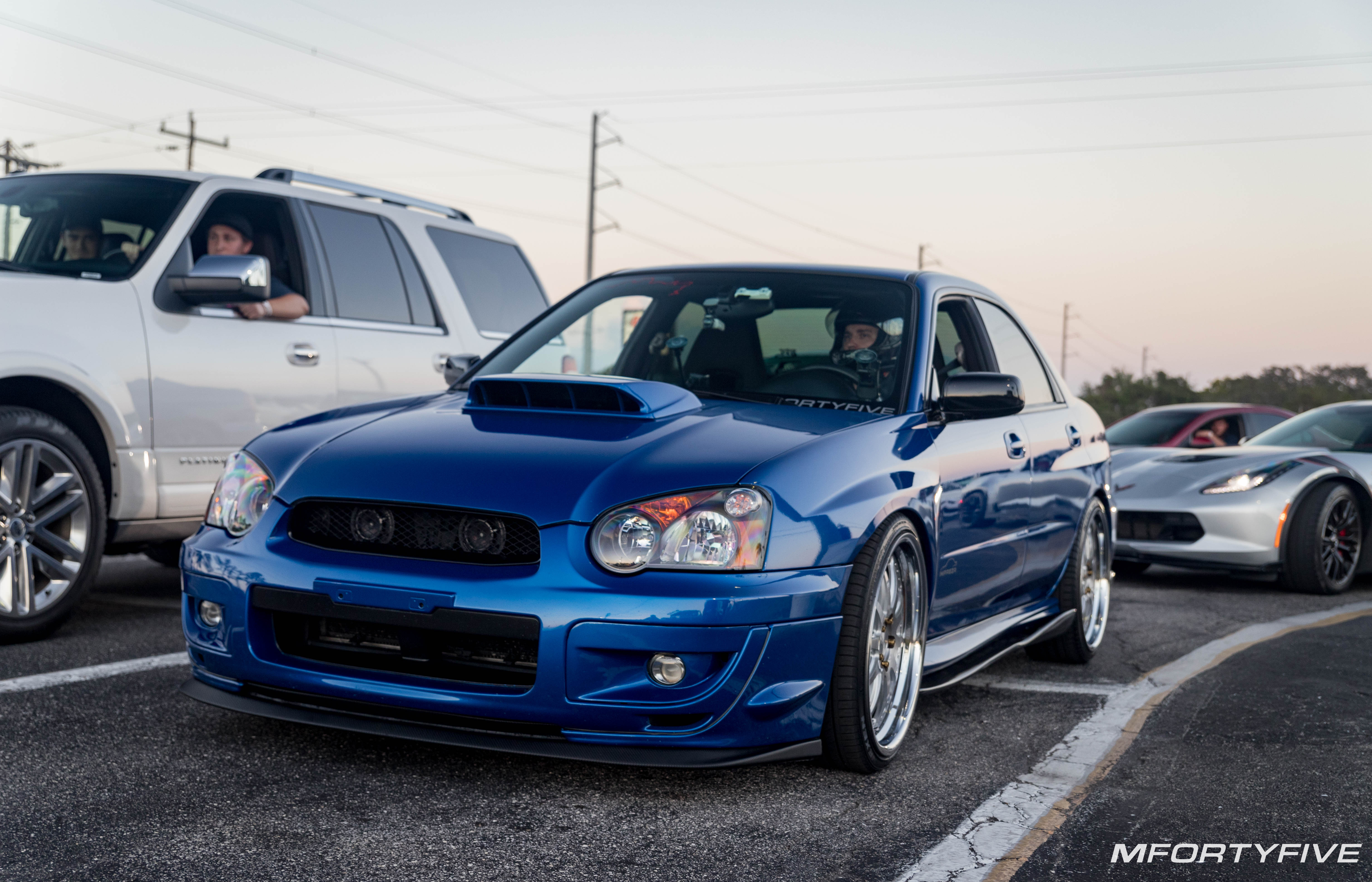 2005 Subaru Impreza WRX World Rally Blue