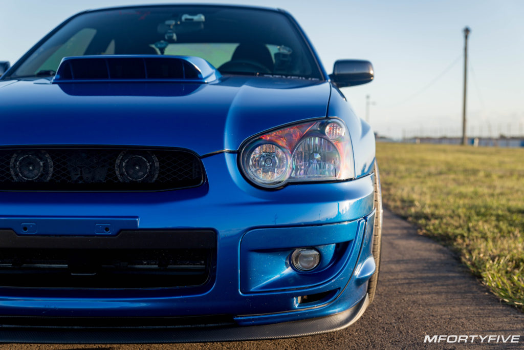 2005 Subaru Impreza WRX World Rally Blue 