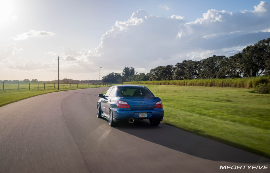 2005 Subaru Impreza WRX World Rally Blue 