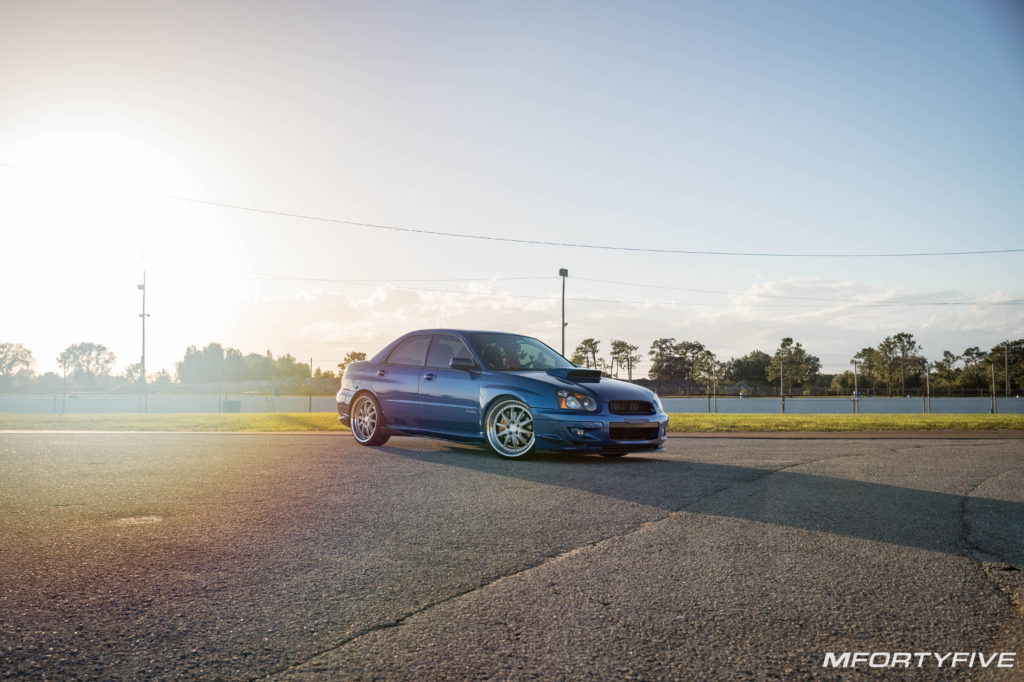 2005 Subaru Impreza WRX World Rally Blue